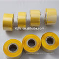 Nylon taffeta satin care label ribbon printing Yellow wash resin color ribbon